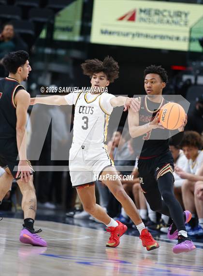 Thumbnail 1 in Crespi vs Bishop Alemany (Trinity-Mission League Show @ Intuit Dome) photogallery.