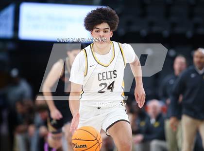 Thumbnail 1 in Crespi vs Bishop Alemany (Trinity-Mission League Show @ Intuit Dome) photogallery.