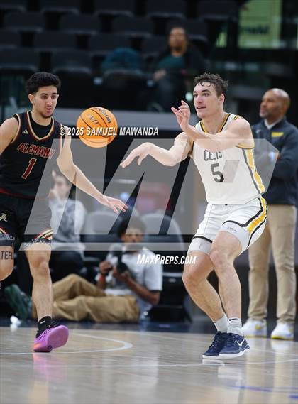 Thumbnail 2 in Crespi vs Bishop Alemany (Trinity-Mission League Show @ Intuit Dome) photogallery.