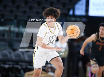 Thumbnail 3 in Crespi vs Bishop Alemany (Trinity-Mission League Show @ Intuit Dome) photogallery.