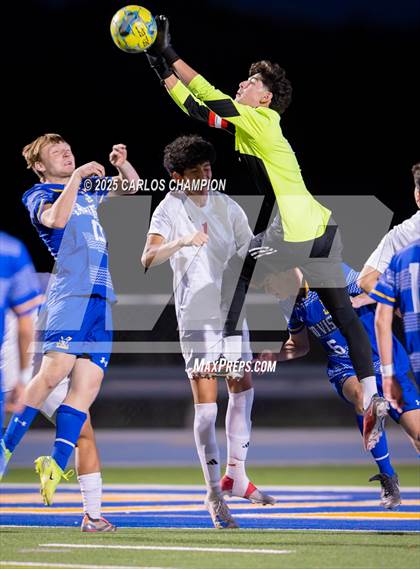 Thumbnail 2 in Fredericksburg @ Lago Vista (UIL Soccer 4A Division 2 Region 4 Bi-District) photogallery.