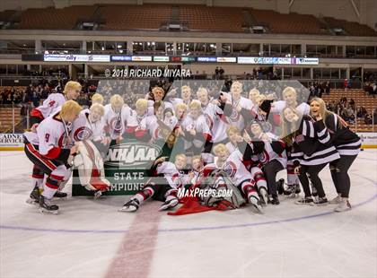 Thumbnail 3 in Bedford vs Trinity (NHIAA D1 Final) photogallery.