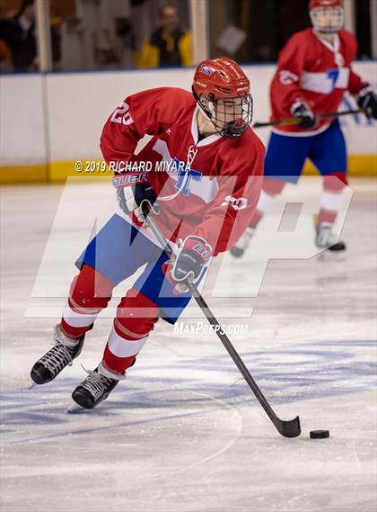 Thumbnail 2 in Bedford vs Trinity (NHIAA D1 Final) photogallery.