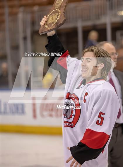 Thumbnail 2 in Bedford vs Trinity (NHIAA D1 Final) photogallery.