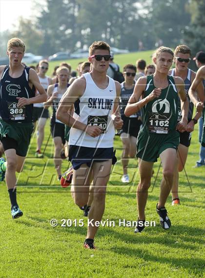 Thumbnail 1 in Highland Cross Country Invitational photogallery.