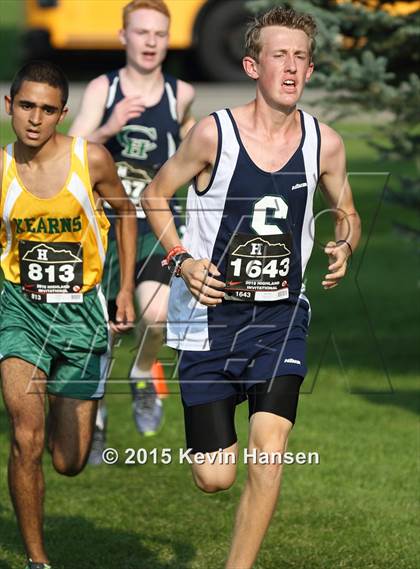 Thumbnail 3 in Highland Cross Country Invitational photogallery.