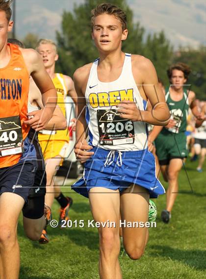 Thumbnail 1 in Highland Cross Country Invitational photogallery.