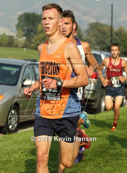 Thumbnail 2 in Highland Cross Country Invitational photogallery.