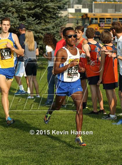Thumbnail 1 in Highland Cross Country Invitational photogallery.