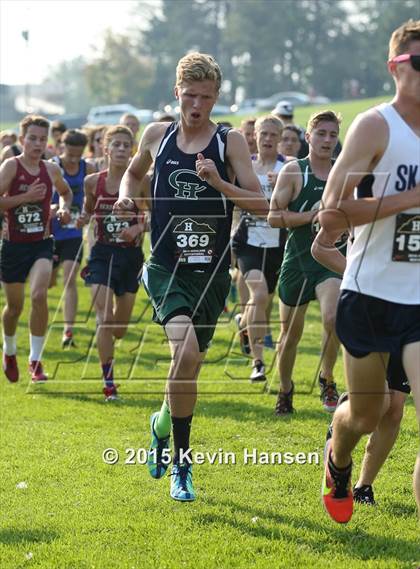 Thumbnail 2 in Highland Cross Country Invitational photogallery.