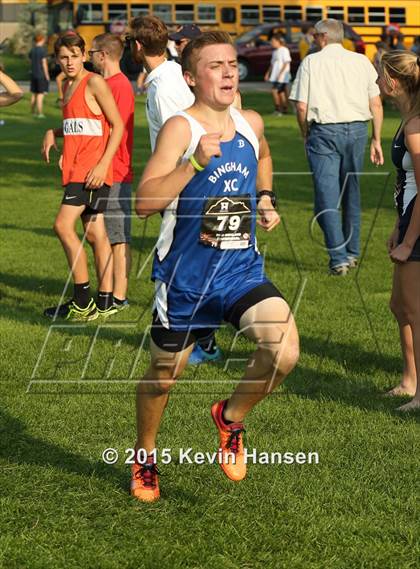 Thumbnail 2 in Highland Cross Country Invitational photogallery.