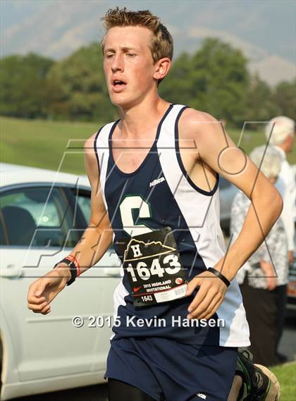 Thumbnail 2 in Highland Cross Country Invitational photogallery.