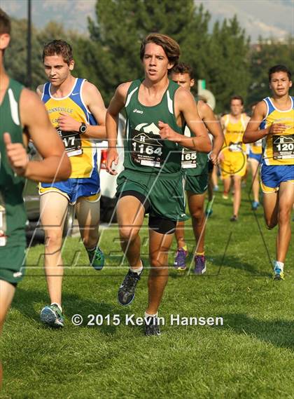 Thumbnail 3 in Highland Cross Country Invitational photogallery.