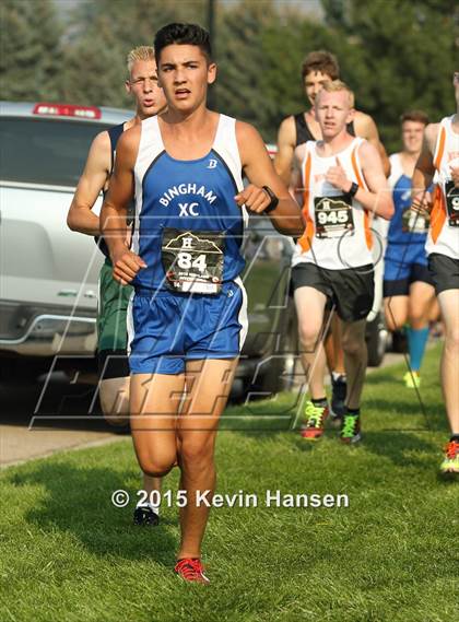 Thumbnail 3 in Highland Cross Country Invitational photogallery.