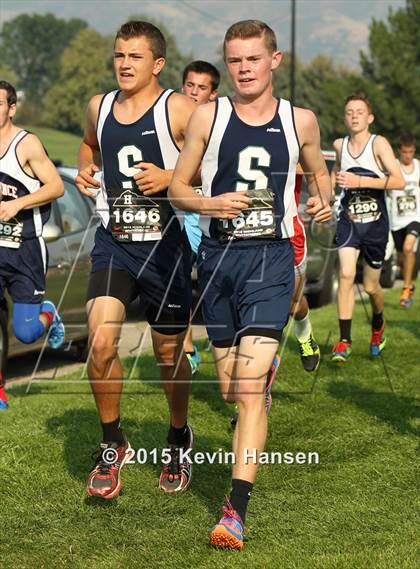Thumbnail 1 in Highland Cross Country Invitational photogallery.