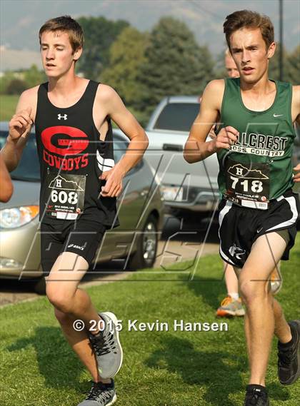 Thumbnail 2 in Highland Cross Country Invitational photogallery.