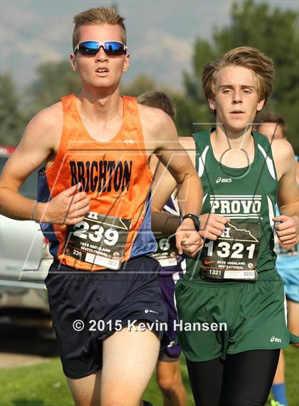Thumbnail 1 in Highland Cross Country Invitational photogallery.