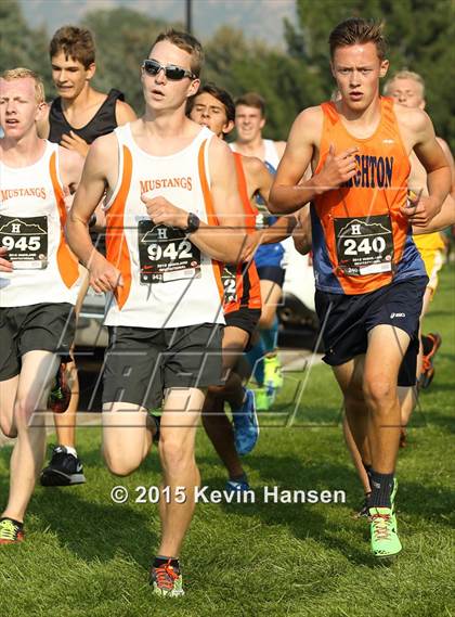 Thumbnail 1 in Highland Cross Country Invitational photogallery.