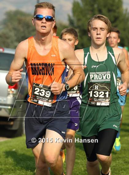 Thumbnail 2 in Highland Cross Country Invitational photogallery.