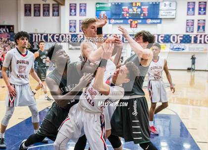 Thumbnail 3 in Dublin vs. De La Salle (CIF-NCS Division 1 Championship at St. Mary's College) photogallery.