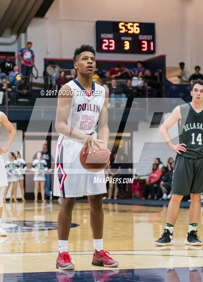 Thumbnail 2 in Dublin vs. De La Salle (CIF-NCS Division 1 Championship at St. Mary's College) photogallery.
