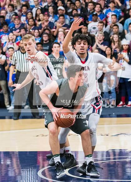 Thumbnail 1 in Dublin vs. De La Salle (CIF-NCS Division 1 Championship at St. Mary's College) photogallery.