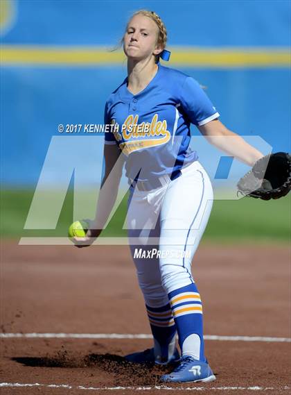 Thumbnail 3 in St. Mary's Dominican vs St.Charles Catholic (SCC Tournament) photogallery.