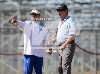 Thumbnail 2 in St. Mary's Dominican vs St.Charles Catholic (SCC Tournament) photogallery.