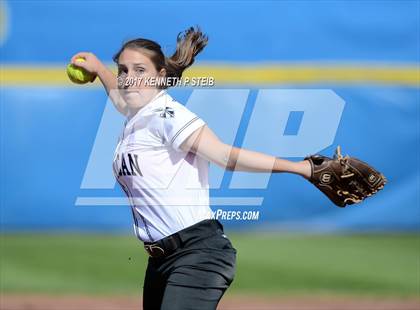 Thumbnail 2 in St. Mary's Dominican vs St.Charles Catholic (SCC Tournament) photogallery.