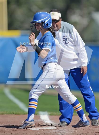 Thumbnail 3 in St. Mary's Dominican vs St.Charles Catholic (SCC Tournament) photogallery.
