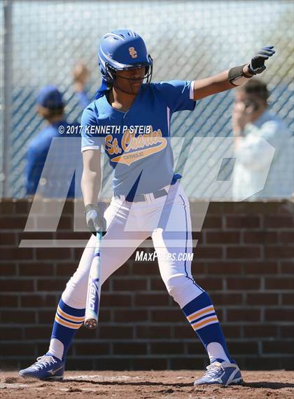 Thumbnail 3 in St. Mary's Dominican vs St.Charles Catholic (SCC Tournament) photogallery.