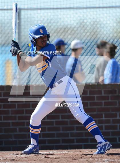 Thumbnail 2 in St. Mary's Dominican vs St.Charles Catholic (SCC Tournament) photogallery.