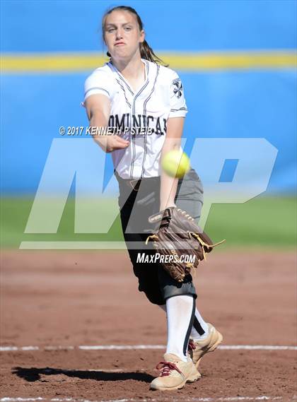 Thumbnail 1 in St. Mary's Dominican vs St.Charles Catholic (SCC Tournament) photogallery.