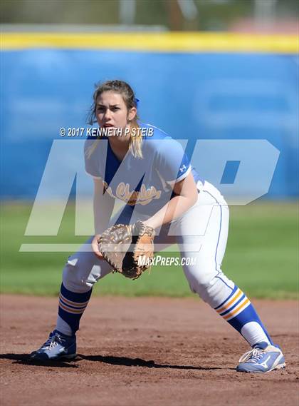 Thumbnail 2 in St. Mary's Dominican vs St.Charles Catholic (SCC Tournament) photogallery.