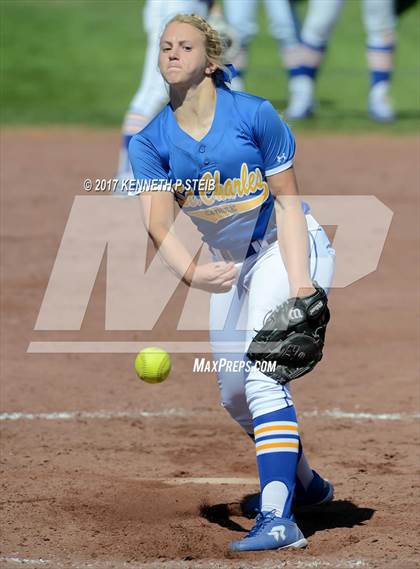 Thumbnail 1 in St. Mary's Dominican vs St.Charles Catholic (SCC Tournament) photogallery.