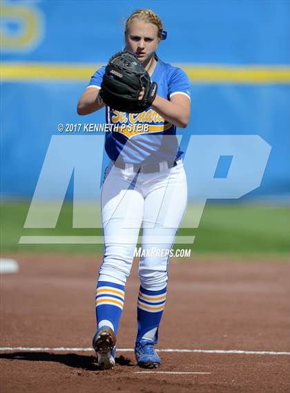 Thumbnail 1 in St. Mary's Dominican vs St.Charles Catholic (SCC Tournament) photogallery.