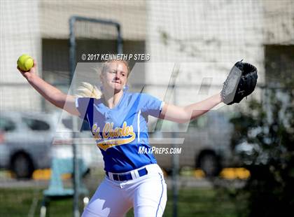 Thumbnail 3 in St. Mary's Dominican vs St.Charles Catholic (SCC Tournament) photogallery.