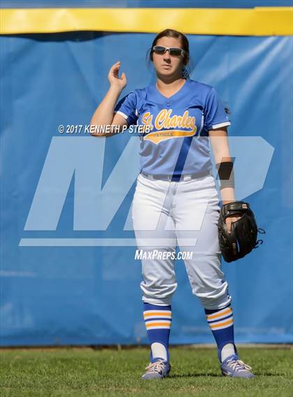 Thumbnail 1 in St. Mary's Dominican vs St.Charles Catholic (SCC Tournament) photogallery.