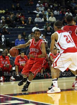 Thumbnail 2 in Kennedy vs. St. Mary's (CIF NCS D4 Final) photogallery.