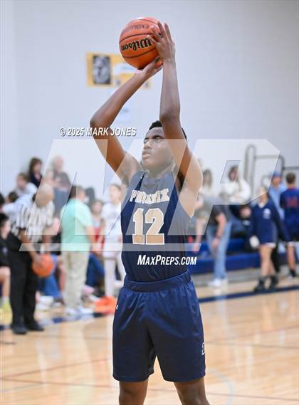 Thumbnail 2 in Great Hearts Anthem vs. Phoenix Day School for the Deaf (Parents Night) photogallery.