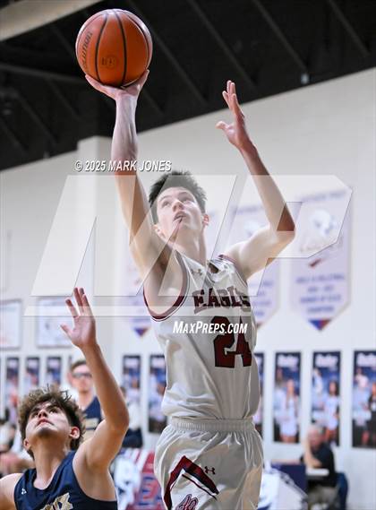 Thumbnail 2 in Great Hearts Anthem vs. Phoenix Day School for the Deaf (Parents Night) photogallery.
