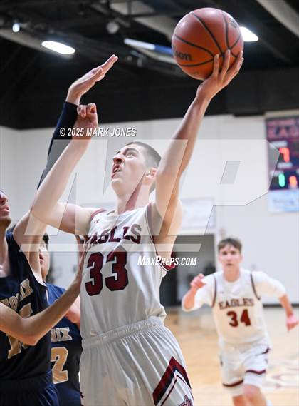 Thumbnail 3 in Great Hearts Anthem vs. Phoenix Day School for the Deaf (Parents Night) photogallery.