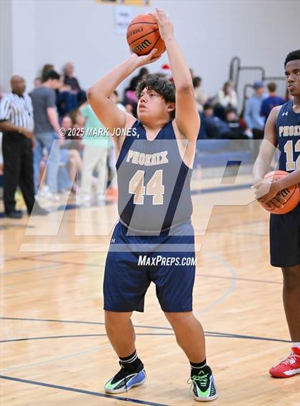 Thumbnail 2 in Great Hearts Anthem vs. Phoenix Day School for the Deaf (Parents Night) photogallery.