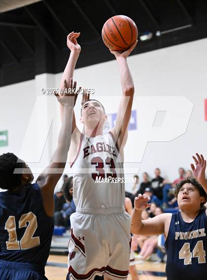 Thumbnail 1 in Great Hearts Anthem vs. Phoenix Day School for the Deaf (Parents Night) photogallery.