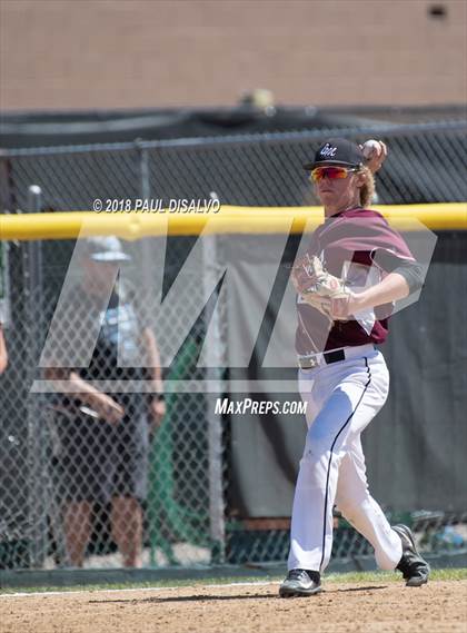 Thumbnail 3 in Valor Christian vs. Cheyenne Mountain (CHSAA 4A Championship Series) photogallery.