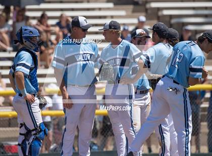 Thumbnail 2 in Valor Christian vs. Cheyenne Mountain (CHSAA 4A Championship Series) photogallery.