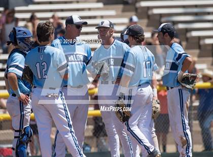 Thumbnail 2 in Valor Christian vs. Cheyenne Mountain (CHSAA 4A Championship Series) photogallery.
