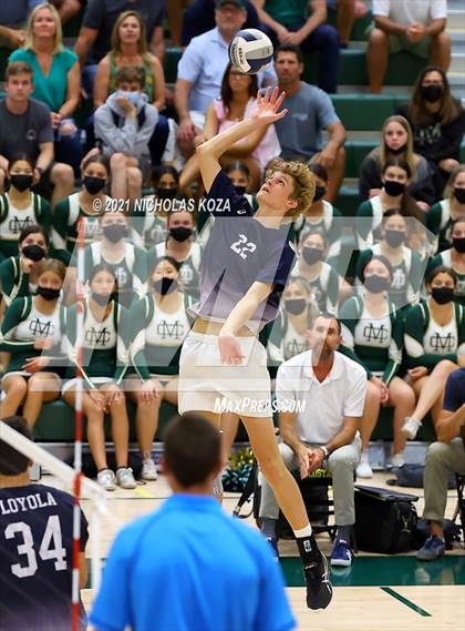 Thumbnail 1 in Loyola vs. Mira Costa (CIF D1 SoCal Regional Final) photogallery.