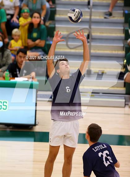 Thumbnail 2 in Loyola vs. Mira Costa (CIF D1 SoCal Regional Final) photogallery.