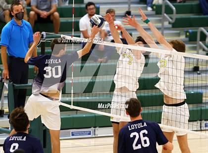 Thumbnail 3 in Loyola vs. Mira Costa (CIF D1 SoCal Regional Final) photogallery.